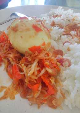 Telur Balado (mudah)