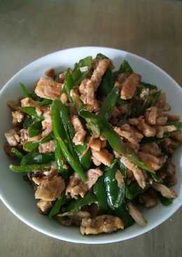 Oseng Tempe Cabe Ijo