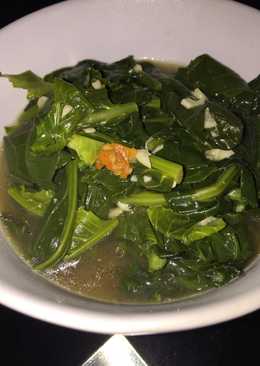 Tumis baby kailan bawang putih