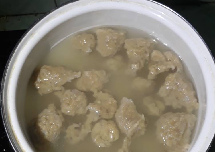 resep masakan Bakso Ikan Tuna