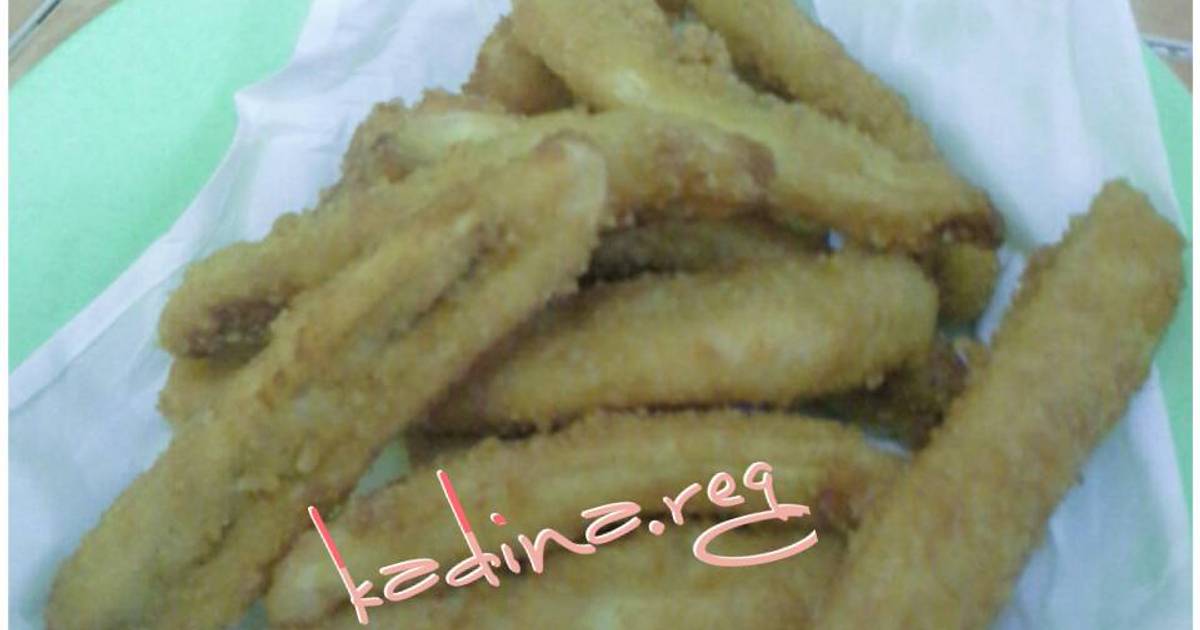 Resep Pisang Nugget Crispy Lapis Tepung Roti Youtube