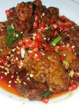 Ayam saus asam manis pedas