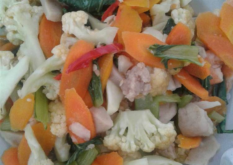 resep Cah sayur sehat