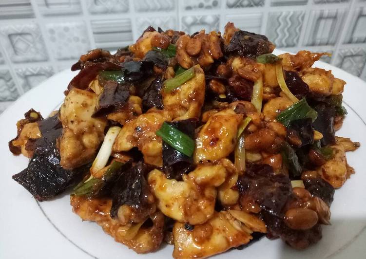 gambar untuk resep makanan Ayam kungpao