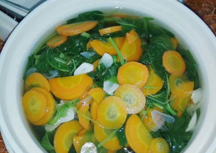 Sayur Bayam Wortel Bening Sayur Bayam Wortel Bening