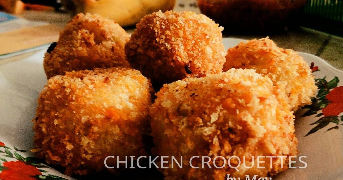 Resep Chicken Croquettes (Kroket Ayam) ala May.