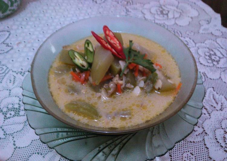 resep Sayur Lodeh Labu Air