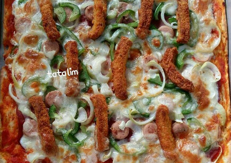 Resep Pizza Karya Tata Lim