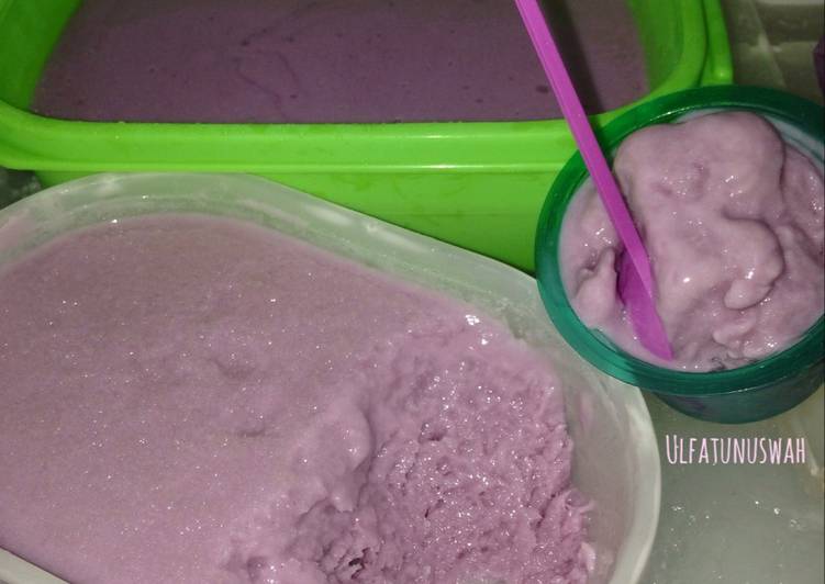 gambar untuk resep makanan Es krim anggur (no sp no mixer)