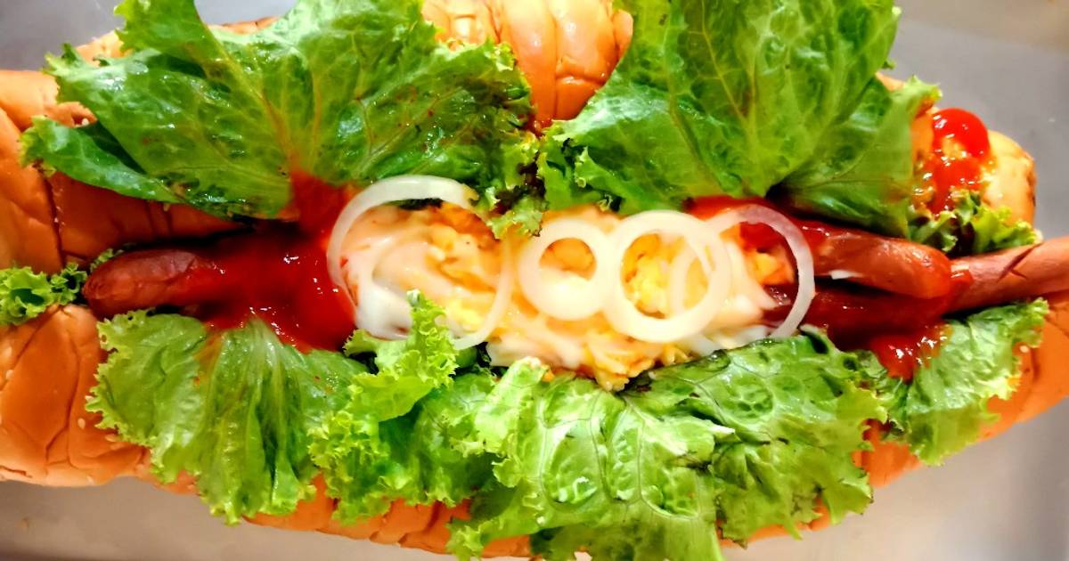 21 resep hot dog sosis ayam enak dan sederhana - Cookpad
