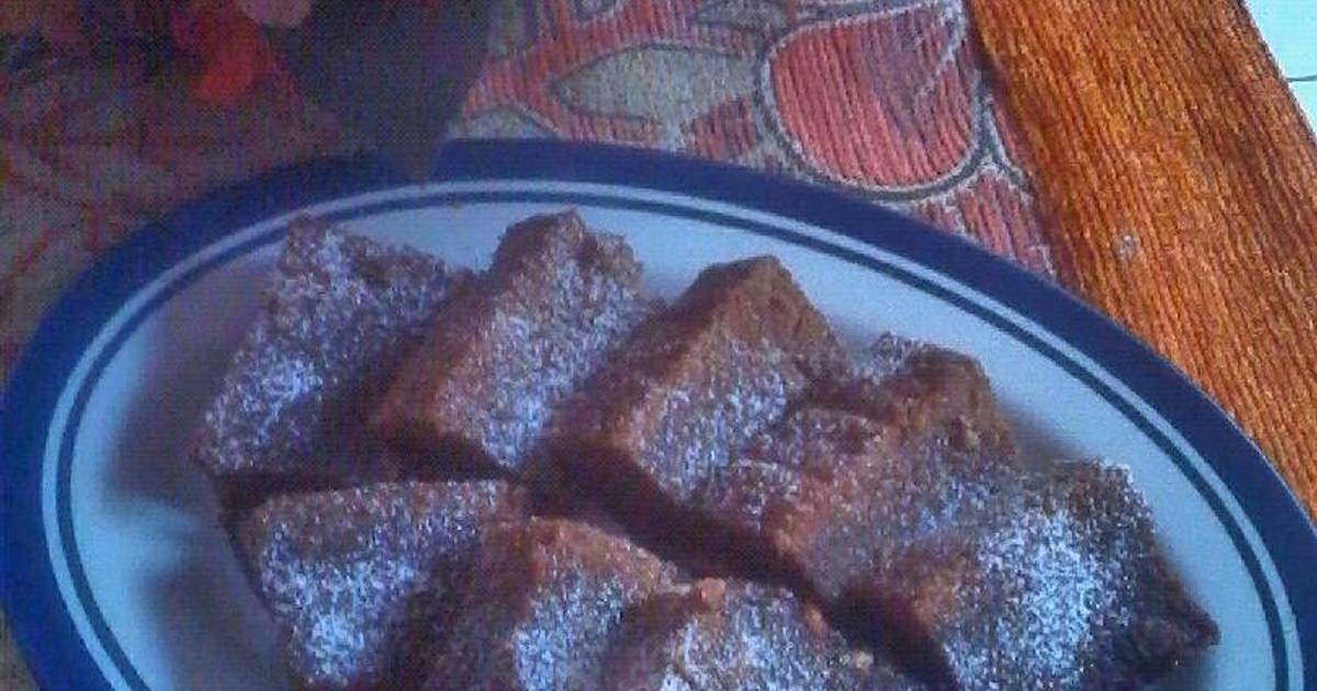 Resep Brownies Panggang with coklat Fonut