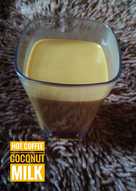 Hot Coffee Coconut Milk #KamisManis #BikinRamadanBerkesan