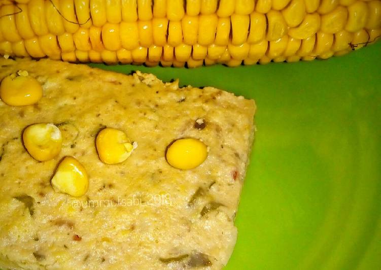 gambar untuk resep Perkedel Jagung Tuna Kukus (mpasi for baby 8m+)