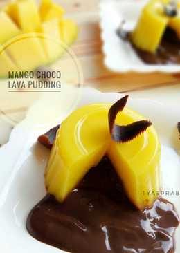 Mango Choco Lava Pudding