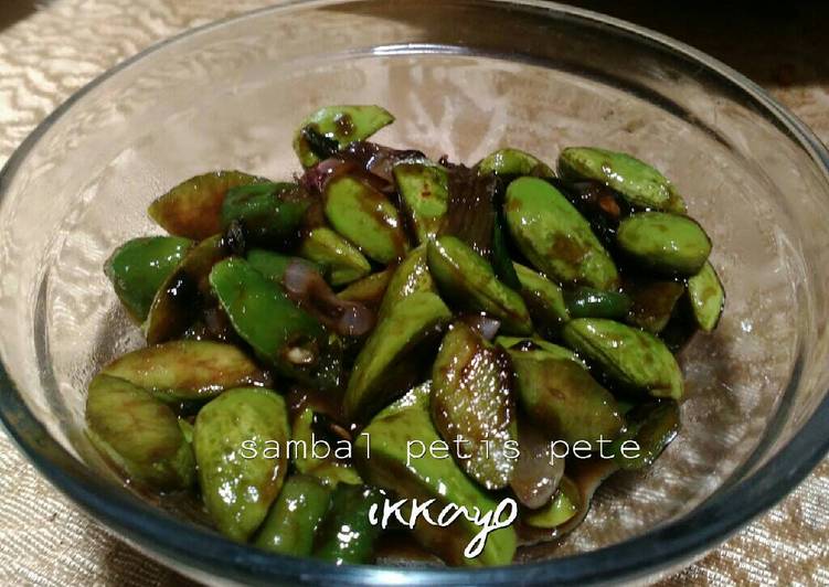 resep Sambal petis pete