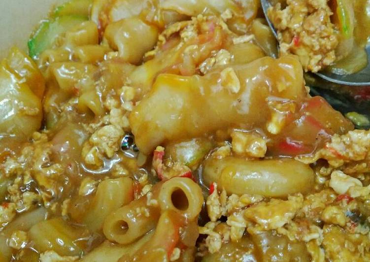 resep makanan Seblak Makaroni Kerupuk Tanpa kencur