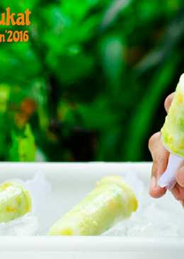 Es loli alpukat (avocado popsicle)