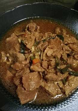 Cah Sapi Kuah Saus Tiram