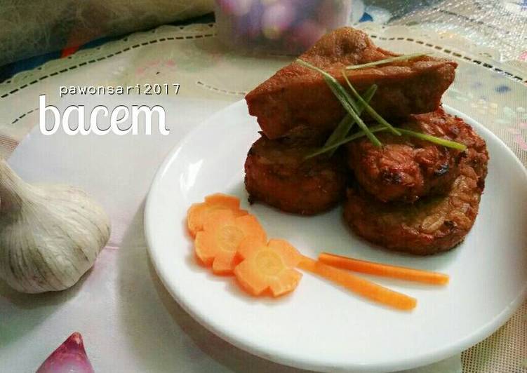 resep lengkap untuk Bacem Tempe Tahu #BantuMantenBaru