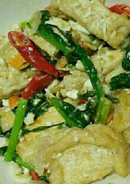 Tahu Saos Telur Asin
