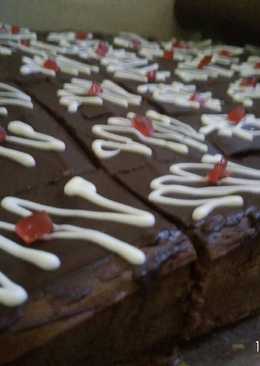 Cake coklat potong