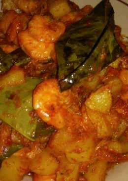 Balado Udang & Kentang