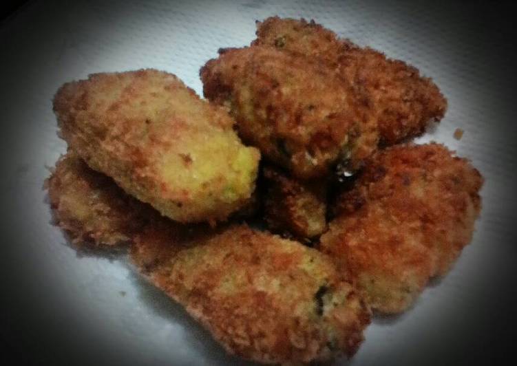 resep makanan Nugget Kentang keju pluss sayuran