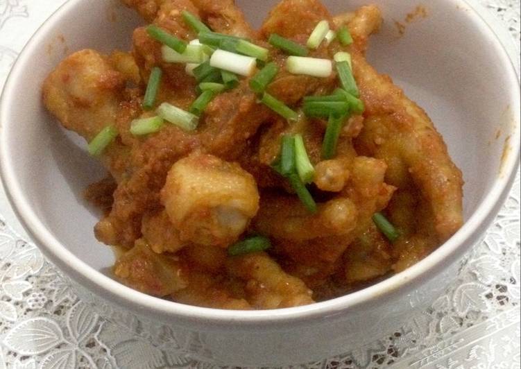 gambar untuk resep Ceker Ayam Pedas