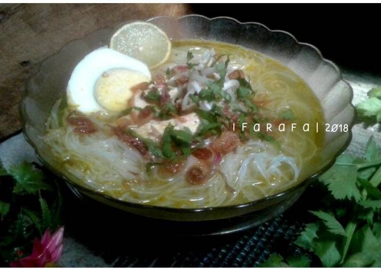 08. Soto Ayam Kuah Bening (Bumbu Instan) #seninSEMANGAT