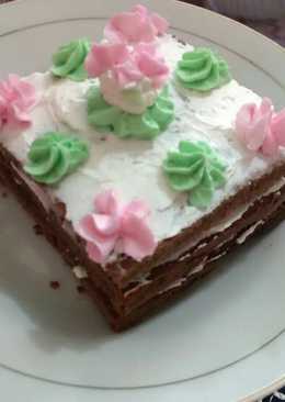 Brownis coklat krim