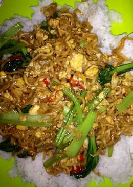 Mie sayur orak arik telurðŸ'Œ