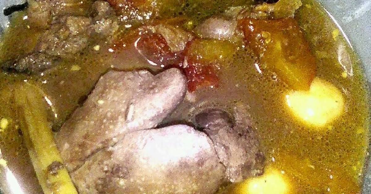 Resep Semur Hati Ayam Kecap ala Nawang MamaDika