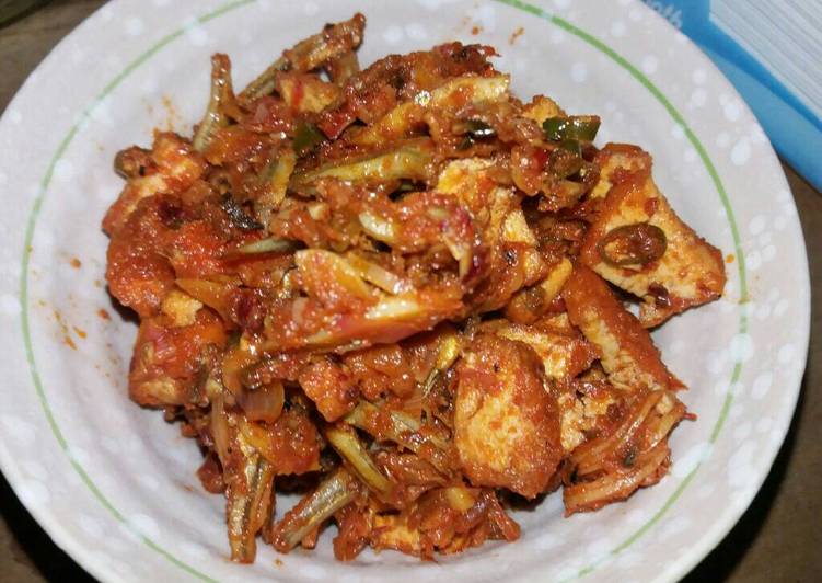 gambar untuk resep makanan Sambal Tahu Teri Kecombrang (Honje)