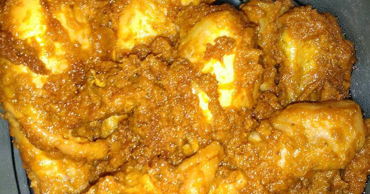 Resep Rendang ayam ala Nur Mulia Al-Lathiif