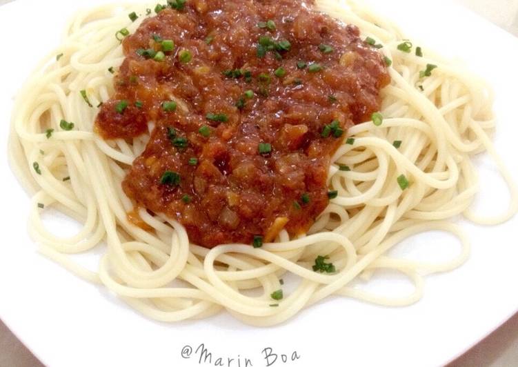 gambar untuk resep makanan Saus Spaghetti Homemade