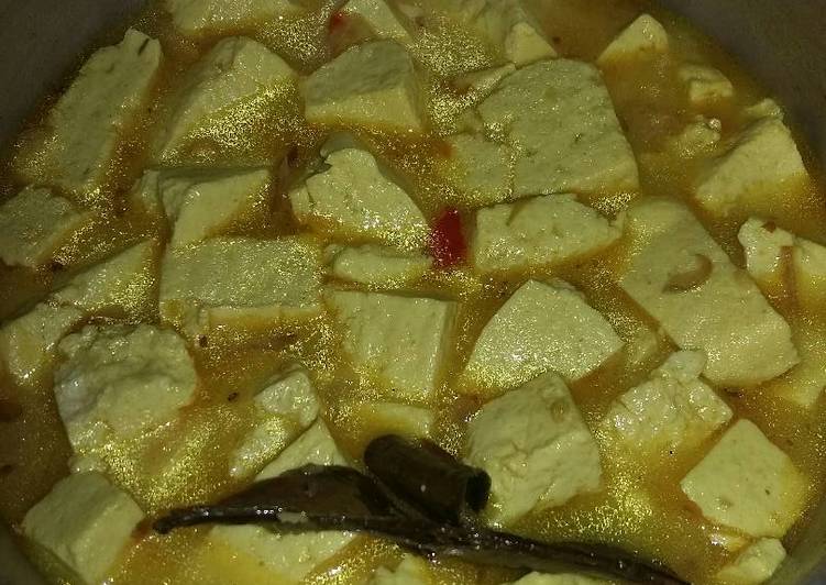 resep makanan Sayur tahu kuah kuning