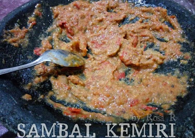 resep makanan Sambal Kemiri ala Pecel Lele (Authentic)