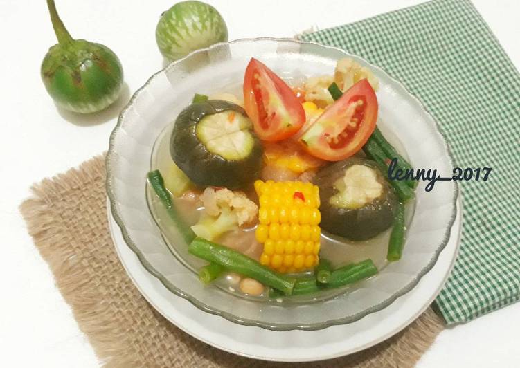 resep masakan Sayur asem terong seger#pr_olahanterong