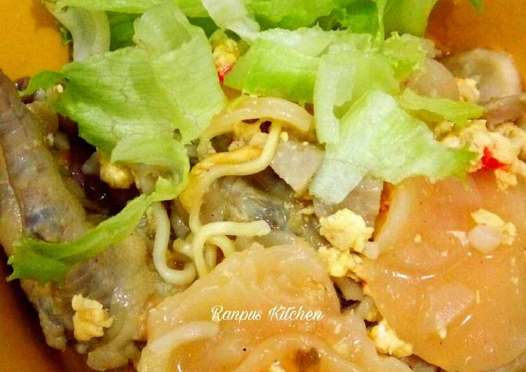 resep lengkap untuk Seblak Basah Mie Ceker