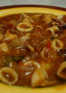 Cumi Asam Pedas