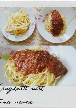 Spaghetti with Tuna Sauce