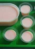 Puding susu nutrijel lembut