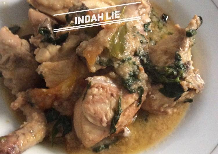 resep Ayam Woku Putih non Spicy ala Indah