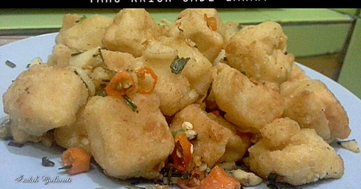  Resep  Tahu kriuk cabe  garam  oleh Indah Yulianti Cookpad