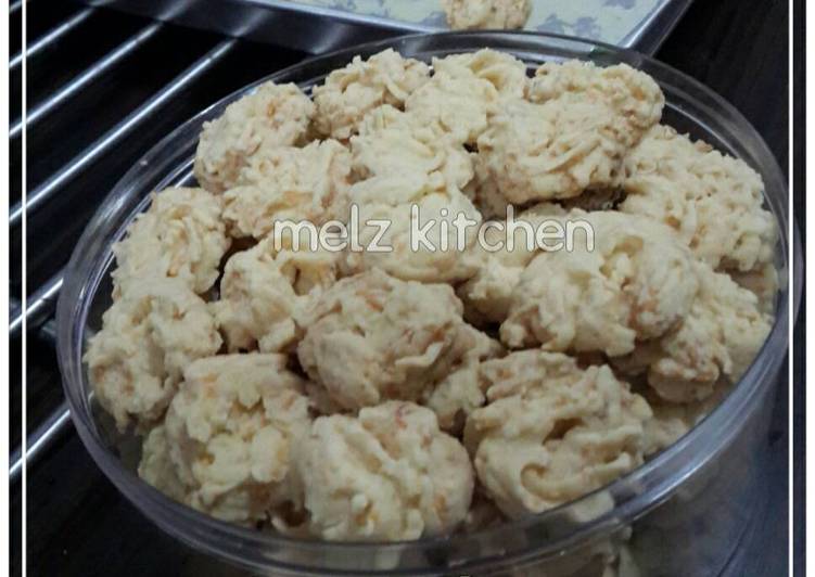 resep makanan Sagu Keju Lembut Renyah