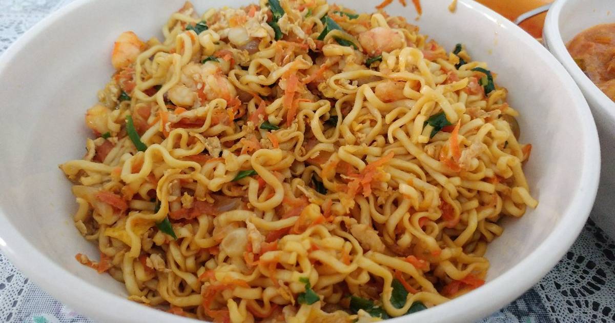 476 resep mie goreng udang  enak dan sederhana Cookpad