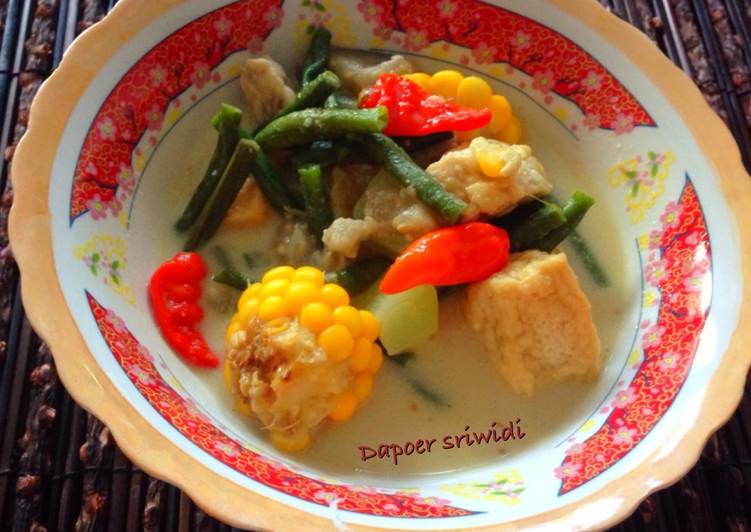 cara membuat Sayur lodeh