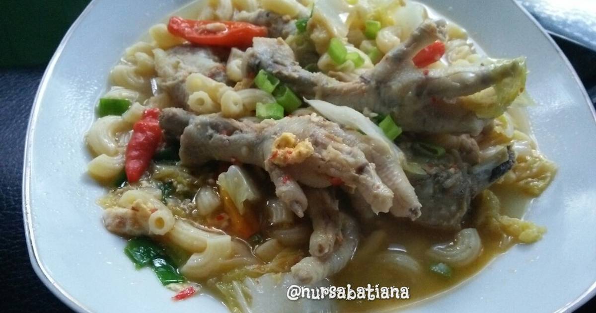  Resep Seblak Ceker Makaroni  oleh Nur Sabatiana Cookpad