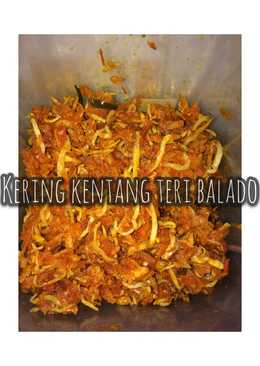 Kering kentang teri balado