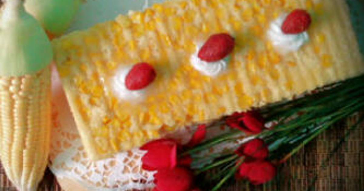 Resep BOLU KUKUS JAGUNG MANIS PIPIL